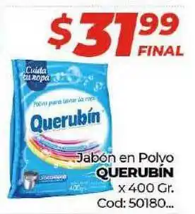 Diarco Querubín Jabón En Polvo 400gr oferta