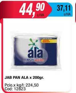 Maxiconsumo Ala Jab Pan X 200gr. oferta