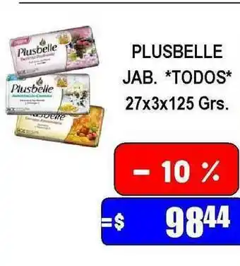 Dulcenter Plusbelle Jab. Todos 27x3x125 Grs. oferta