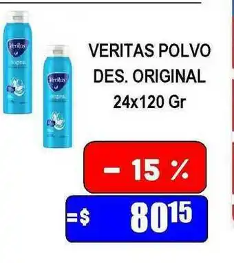 Dulcenter Veritas Polvo Des. Original 24x120 Gr oferta