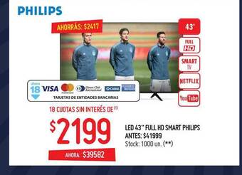 Changomas Led 43 oferta