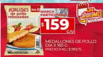 Supermercados DIA Medallones de pollo dia oferta