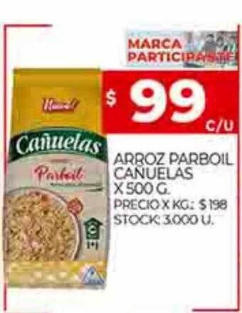 Supermercados DIA Arroz parboil cañuelas oferta