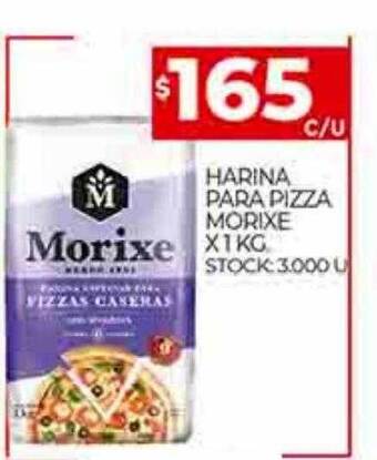 Harina para pizza morixe
