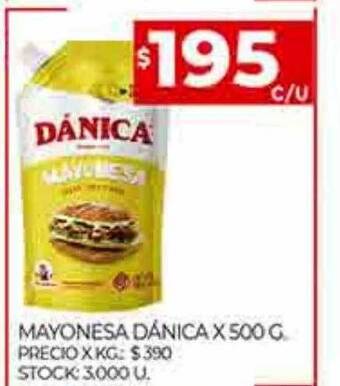 Supermercados DIA Mayonesa dánica oferta