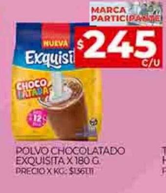 Supermercados DIA Polvo chocolatado exquisita oferta