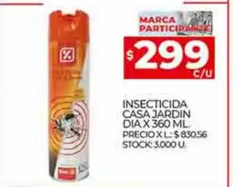 Supermercados DIA Insecticida casa jardin dia oferta