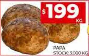 Supermercados DIA Papa oferta