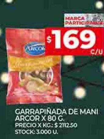 Supermercados DIA Garrapiñada de mani arcor oferta