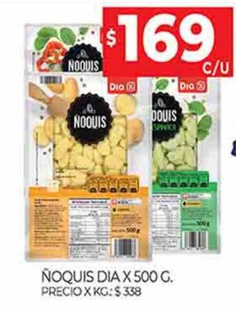 Supermercados DIA Ñoquis dia oferta