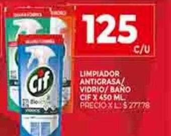 Supermercados DIA Limpiador antigrasa vidrio baño cif oferta
