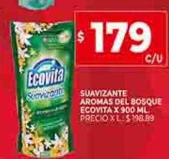 Supermercados DIA Suavizante aromas del bosque ecovita oferta