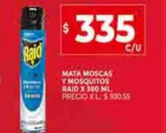 Supermercados DIA Mata moscas y mosquitos raid oferta