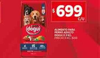Supermercados DIA Alimento para perro adulto dogui oferta