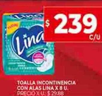 Supermercados DIA Toalla incontinencia con alas lina oferta