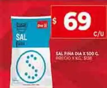 Supermercados DIA Sal fina dia oferta