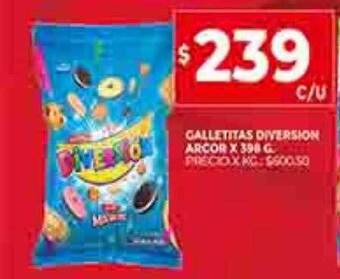 Supermercados DIA Galletitas diversion arcor oferta