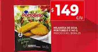 Supermercados DIA Milanesa de soja portobelo oferta