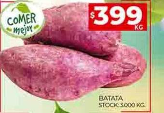 Supermercados DIA Batata oferta