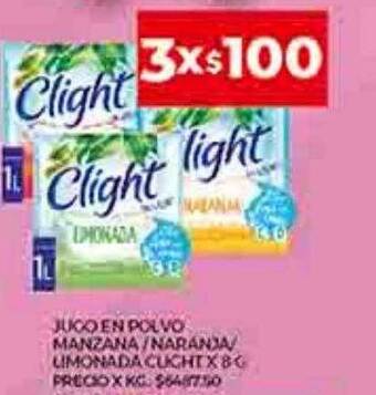 Supermercados DIA Jugo en polvo manzana naranja limonada clight oferta