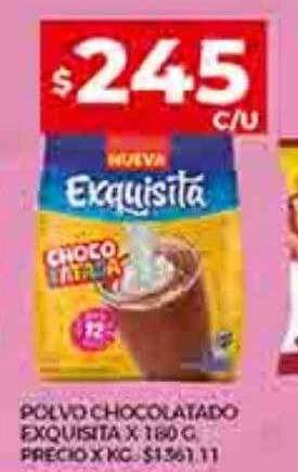 Supermercados DIA Polvo chocolatado exquisita oferta