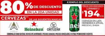 Supermercados DIA Cerveza en lata heineken oferta