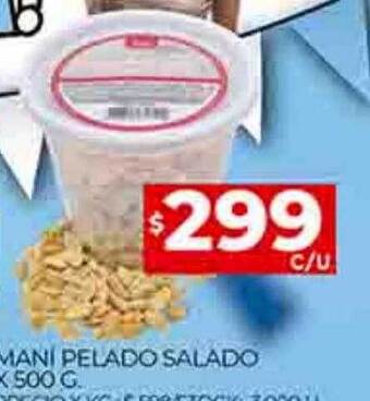 Supermercados DIA Mani pelado salado oferta