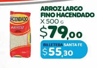 Arroz largo fino hacendado