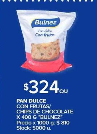 Carrefour Pan dulce con frutas chips de chocolate oferta