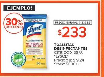 Carrefour Toallitas desinfectantes oferta