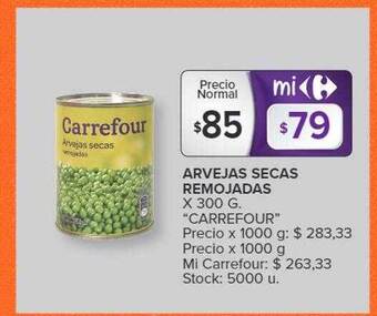 Carrefour Arvejas secas remojadas oferta