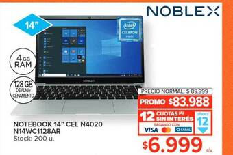 Carrefour Notebook 14 oferta