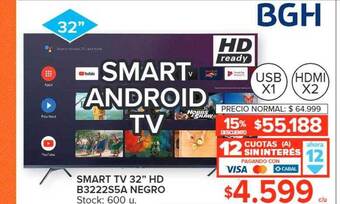 Carrefour Smart tv 32 oferta