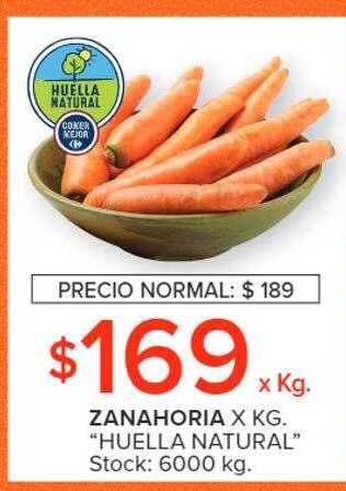Carrefour Zanahoria oferta