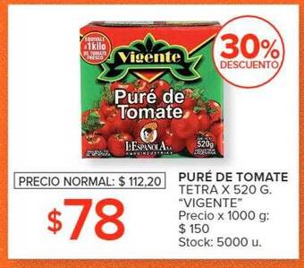 Carrefour Puré de tomate oferta