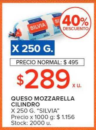 Carrefour Queso mozzarella cilindro oferta