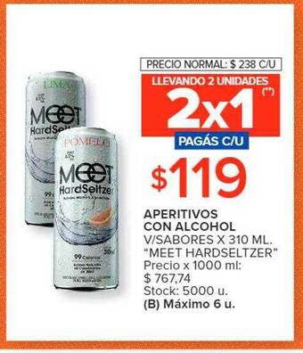Carrefour Aperitivos con alcohol oferta