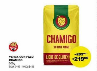 Atomo Conviene Yerba con palo chamigo oferta