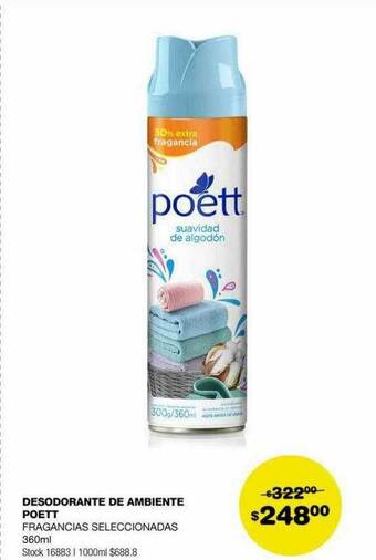 Atomo Conviene Desodorante de ambiente poett oferta