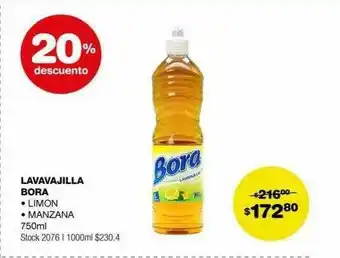 Atomo Conviene Lavavajilla bora 20% descuento oferta