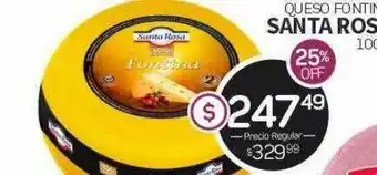Alvear Queso fontina santa rosa oferta