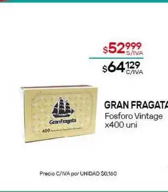 Nini Mayorista Gran Fragata Fosforo Vintage oferta