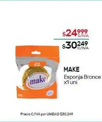 Nini Mayorista Make Esponja Bronce oferta