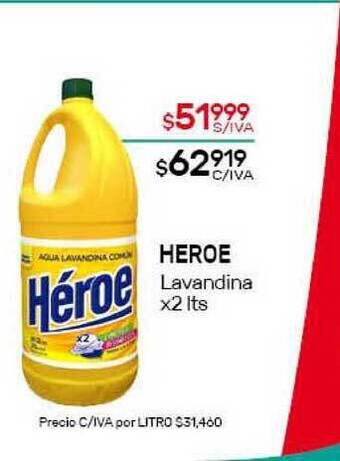 Nini Mayorista Heroe Lavandina oferta