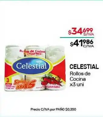 Nini Mayorista Celestial Rollos de Cocina oferta