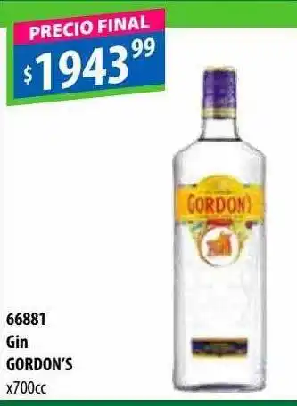 Gin gordon's