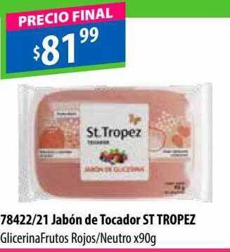Micropack Jabón de tocador st tropez oferta