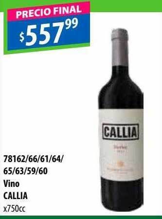 Micropack Vino callia oferta