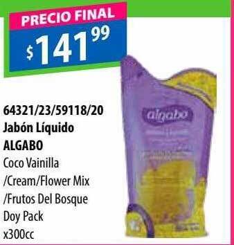 Micropack Jabón líquido algabo oferta