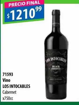 Micropack Vino los intocables cabernet oferta